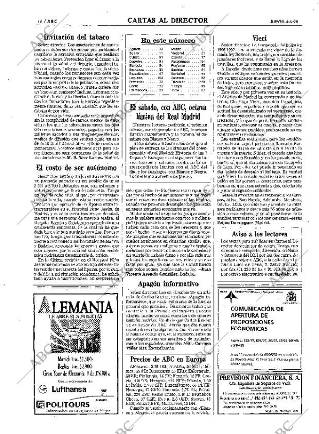 ABC MADRID 04-06-1998 página 16