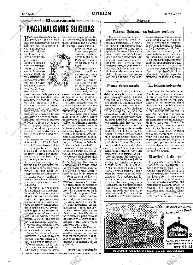 ABC MADRID 04-06-1998 página 18