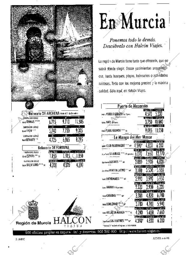 ABC MADRID 04-06-1998 página 2