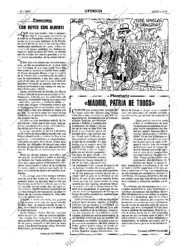 ABC MADRID 04-06-1998 página 20
