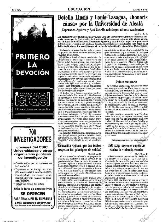 ABC MADRID 04-06-1998 página 60