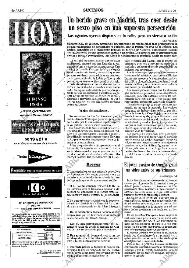 ABC MADRID 04-06-1998 página 86