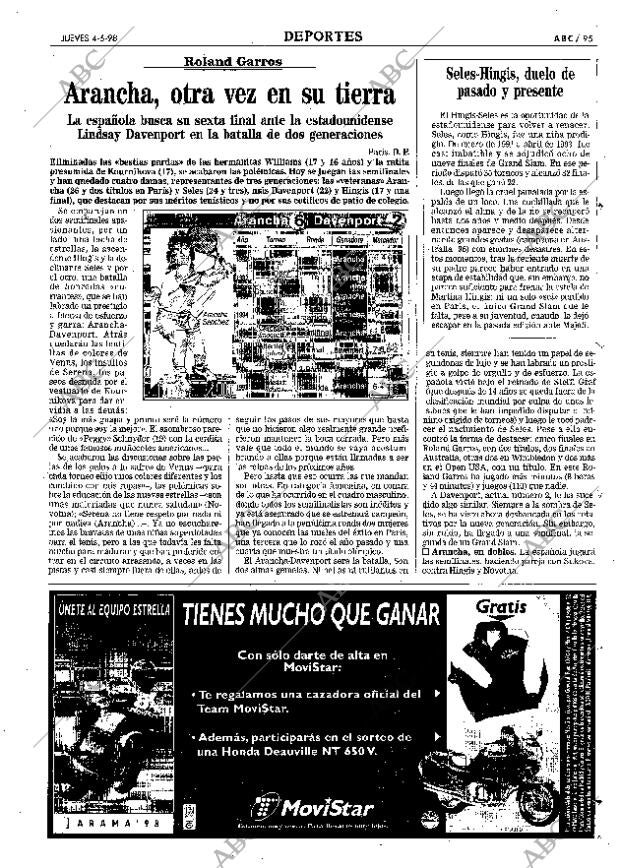 ABC MADRID 04-06-1998 página 95