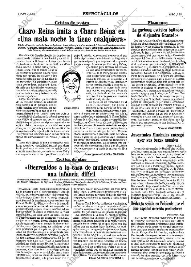 ABC MADRID 04-06-1998 página 99