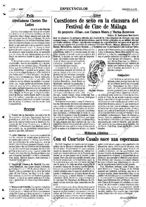 ABC MADRID 06-06-1998 página 108