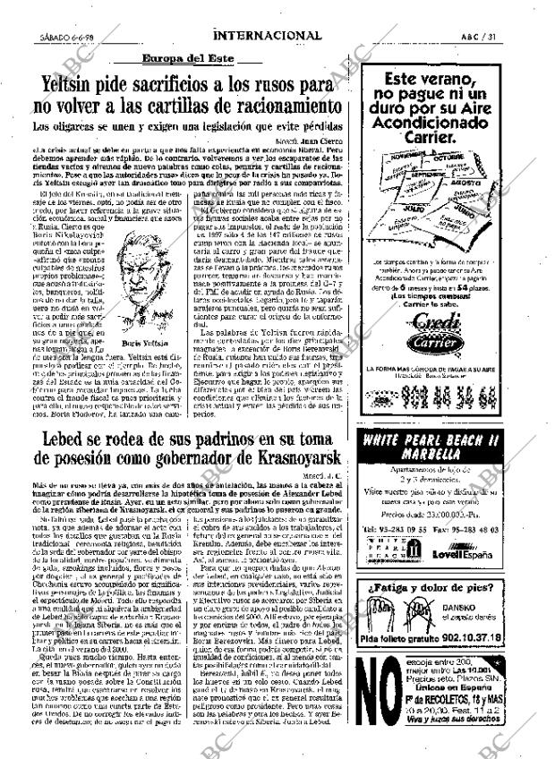 ABC MADRID 06-06-1998 página 31