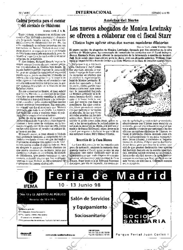 ABC MADRID 06-06-1998 página 32