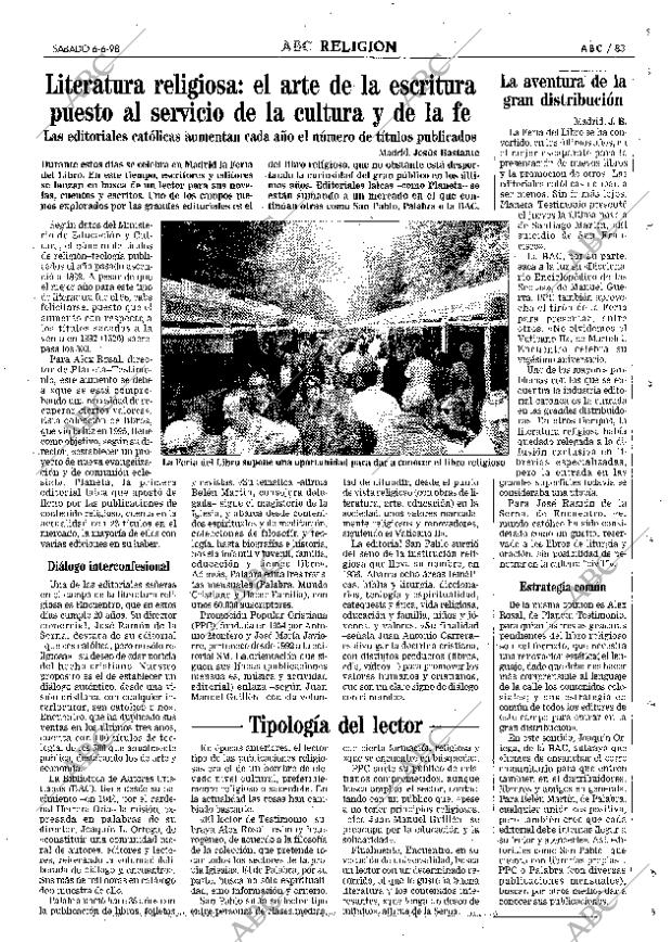 ABC MADRID 06-06-1998 página 83