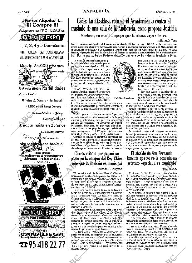 ABC SEVILLA 06-06-1998 página 46