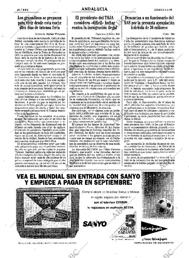 ABC SEVILLA 06-06-1998 página 48