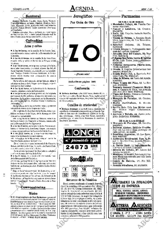 ABC SEVILLA 06-06-1998 página 69