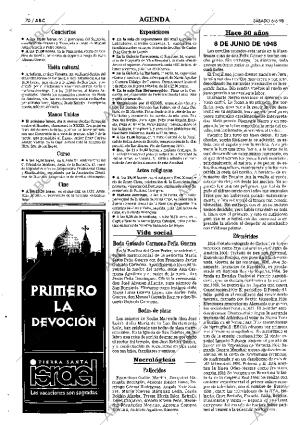 ABC SEVILLA 06-06-1998 página 70