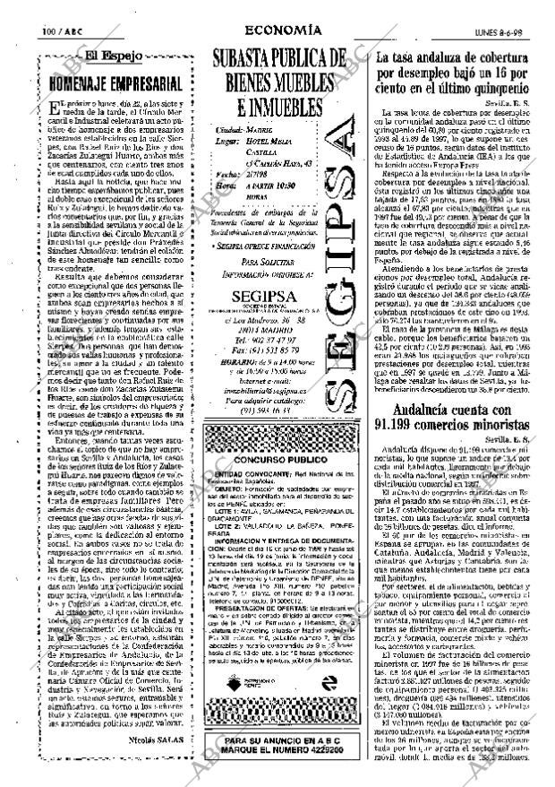 ABC SEVILLA 08-06-1998 página 100