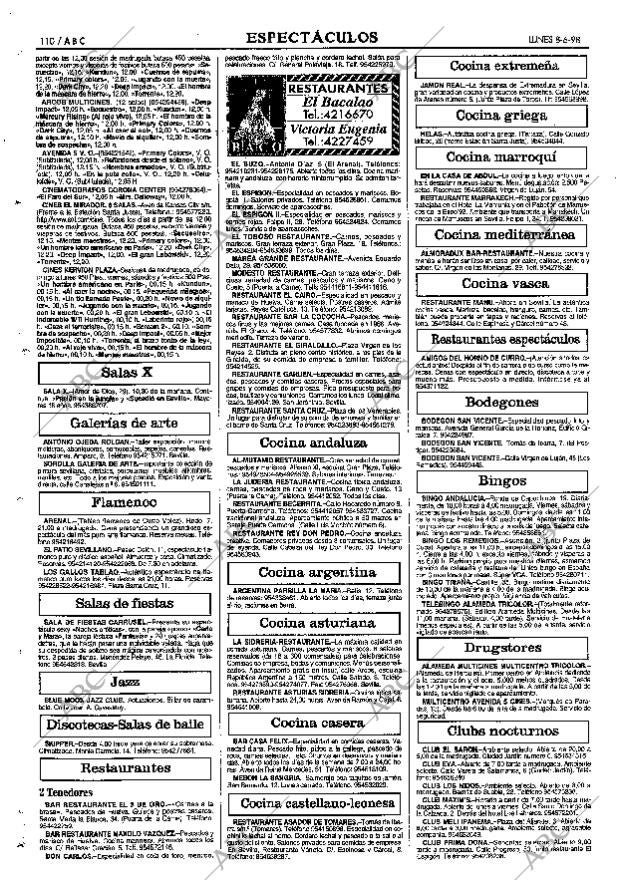 ABC SEVILLA 08-06-1998 página 110