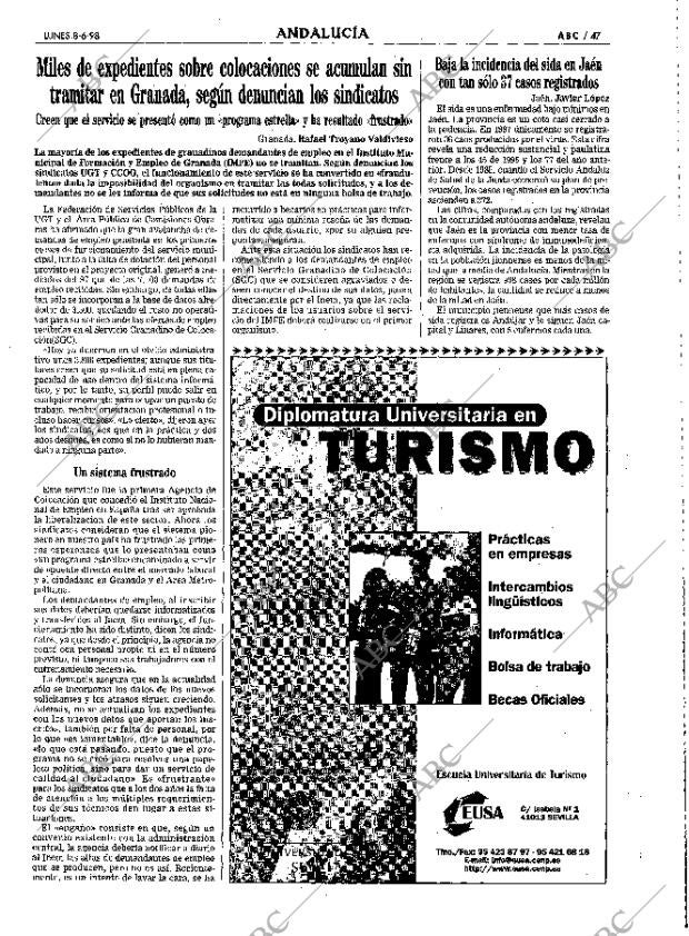 ABC SEVILLA 08-06-1998 página 47