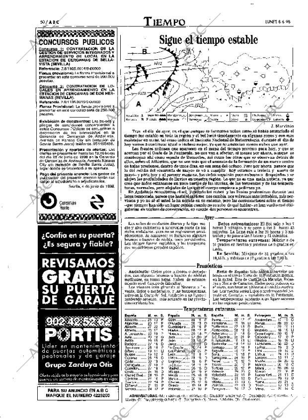 ABC SEVILLA 08-06-1998 página 50