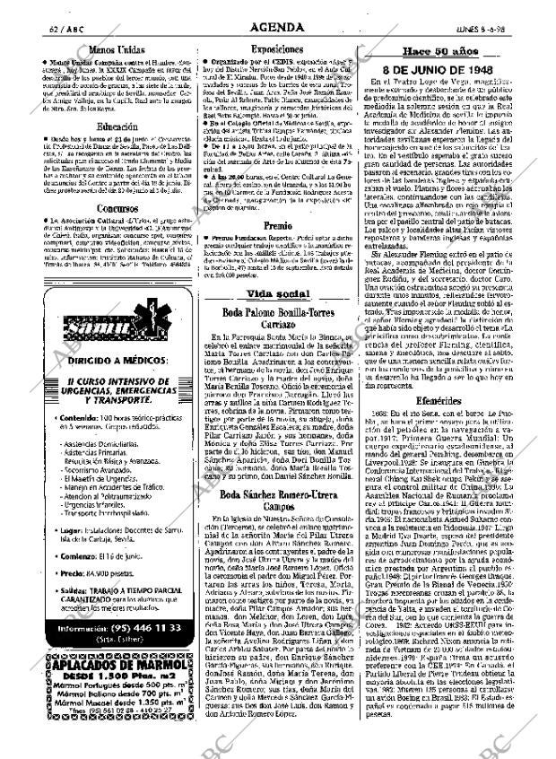 ABC SEVILLA 08-06-1998 página 62
