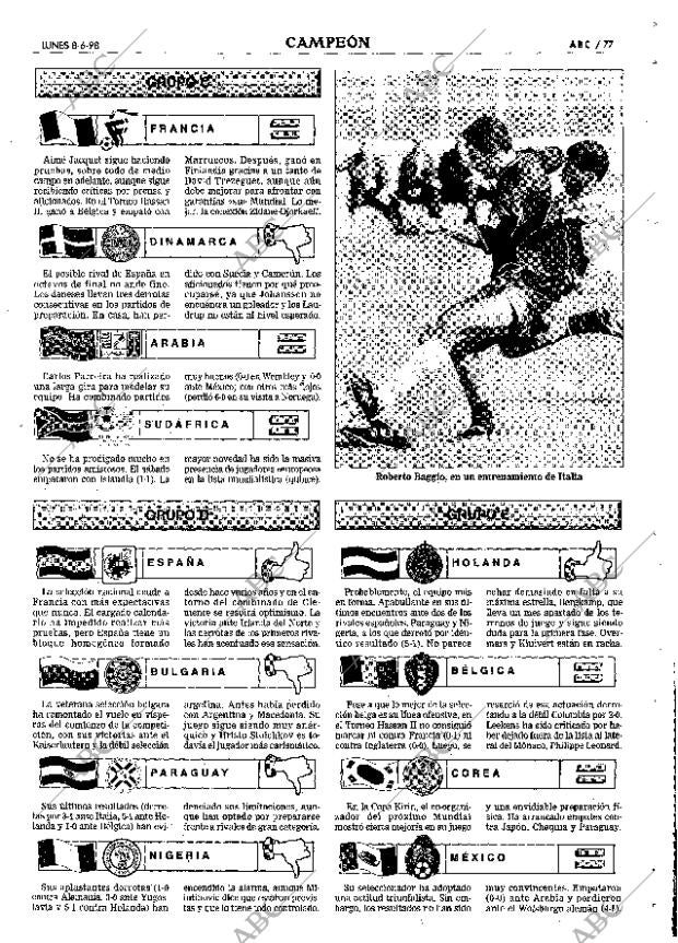 ABC SEVILLA 08-06-1998 página 77