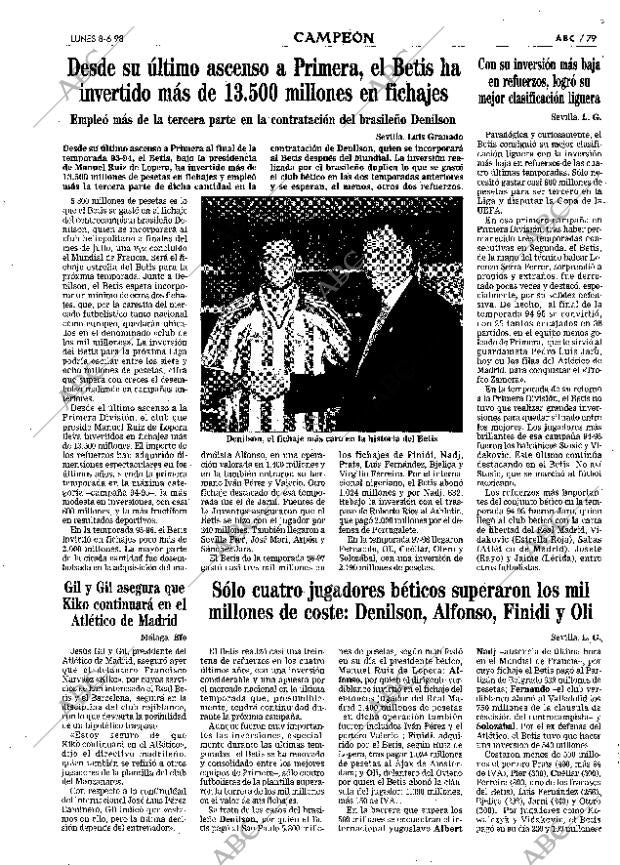 ABC SEVILLA 08-06-1998 página 79