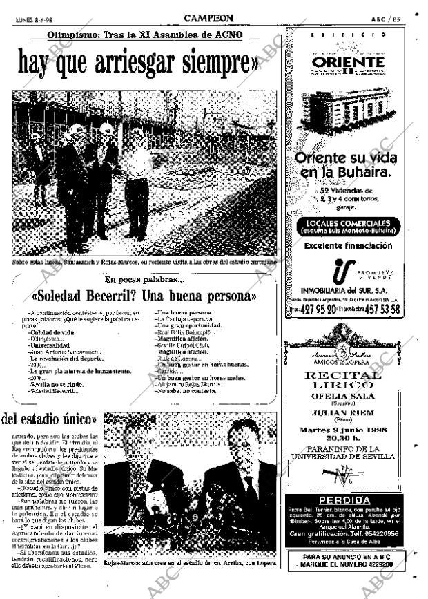 ABC SEVILLA 08-06-1998 página 85