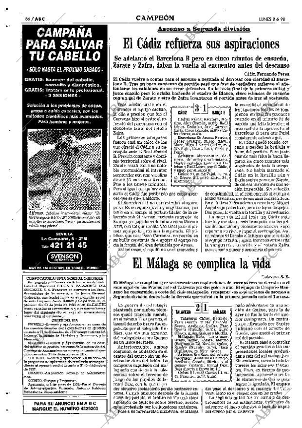 ABC SEVILLA 08-06-1998 página 86