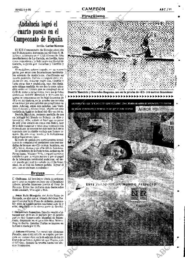 ABC SEVILLA 08-06-1998 página 91