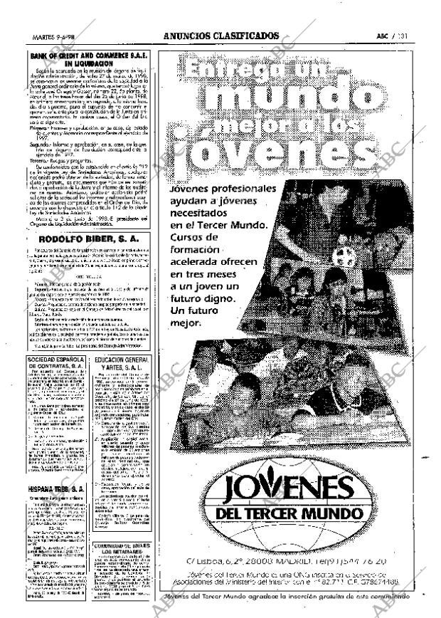 ABC MADRID 09-06-1998 página 131