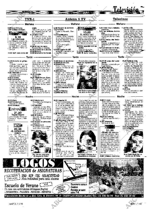 ABC MADRID 09-06-1998 página 143
