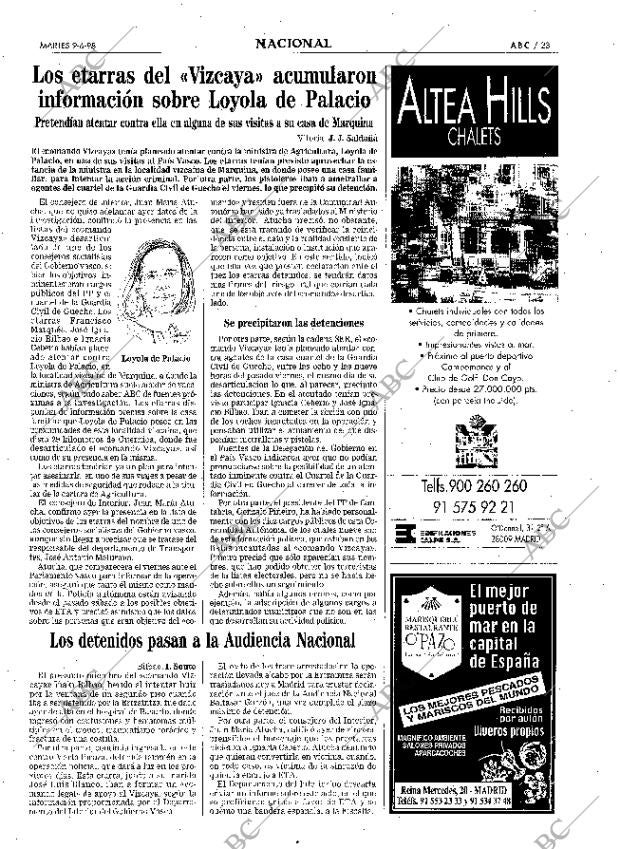 ABC MADRID 09-06-1998 página 23