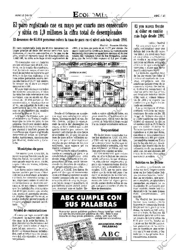 ABC MADRID 09-06-1998 página 41