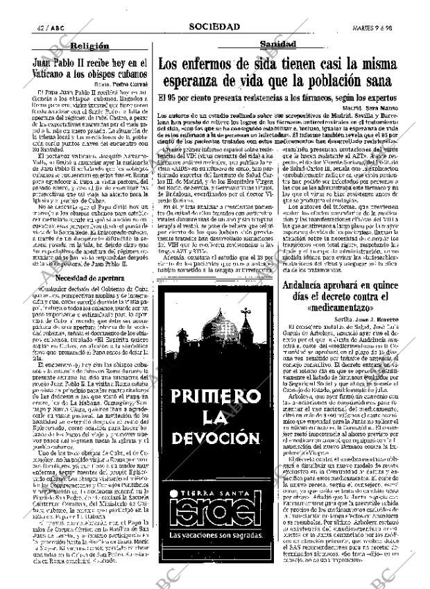 ABC MADRID 09-06-1998 página 62