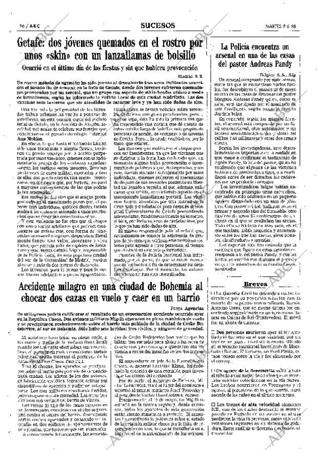 ABC MADRID 09-06-1998 página 96