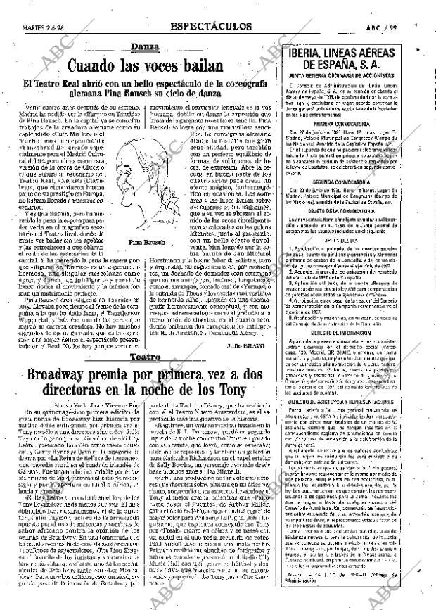 ABC MADRID 09-06-1998 página 99