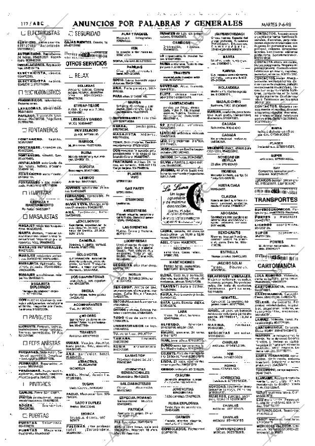 ABC SEVILLA 09-06-1998 página 112