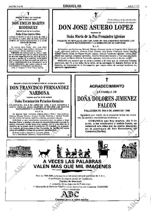 ABC SEVILLA 09-06-1998 página 115