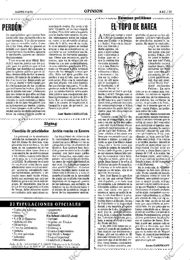 ABC SEVILLA 09-06-1998 página 23