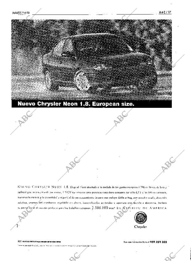 ABC SEVILLA 09-06-1998 página 27