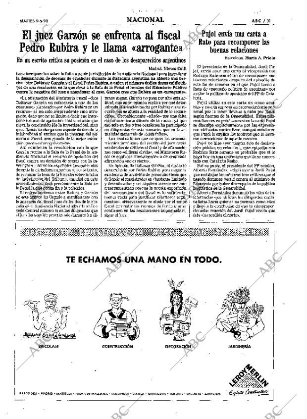 ABC SEVILLA 09-06-1998 página 31