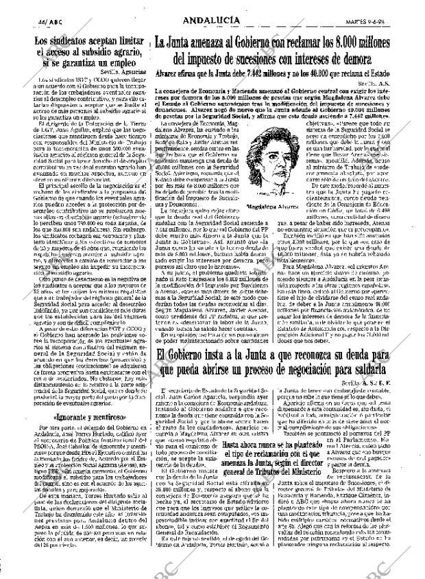 ABC SEVILLA 09-06-1998 página 44