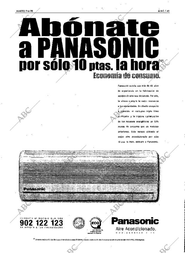 ABC SEVILLA 09-06-1998 página 45