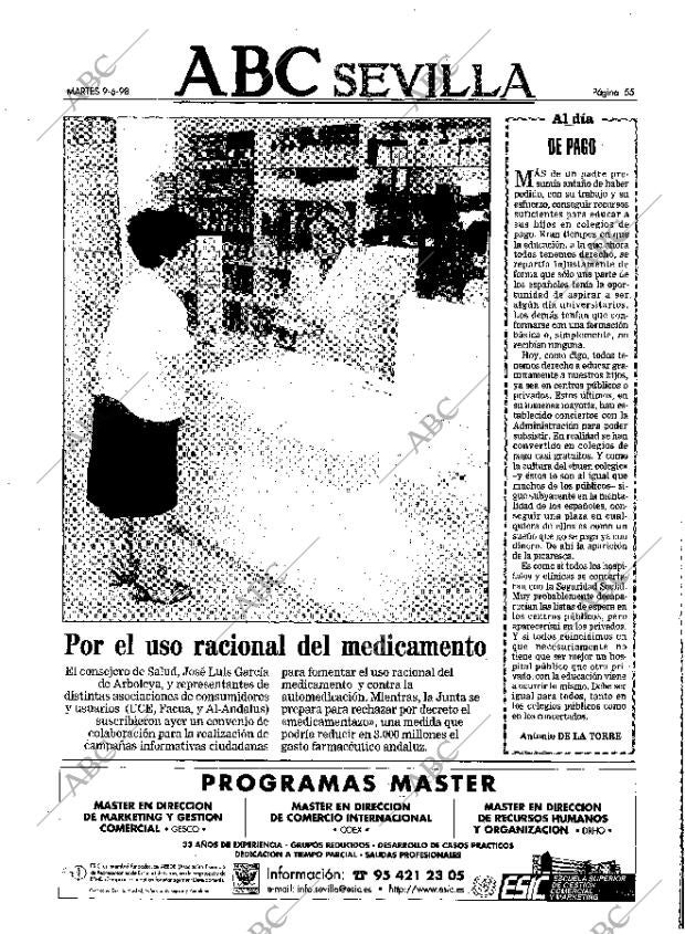 ABC SEVILLA 09-06-1998 página 55
