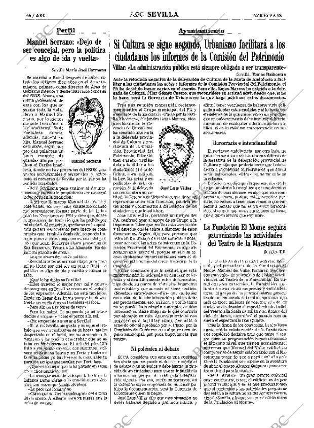 ABC SEVILLA 09-06-1998 página 56
