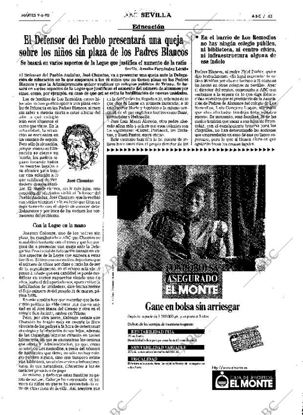 ABC SEVILLA 09-06-1998 página 63