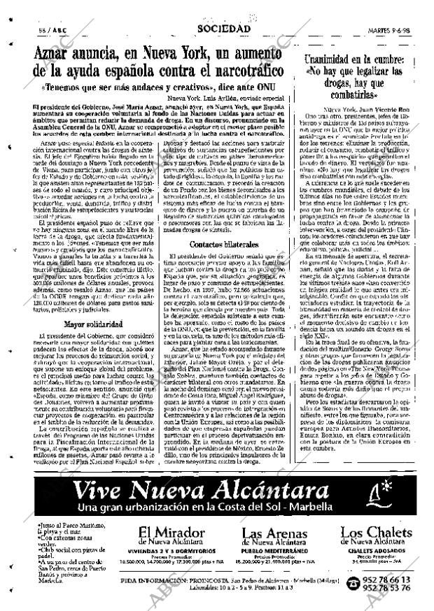 ABC SEVILLA 09-06-1998 página 88