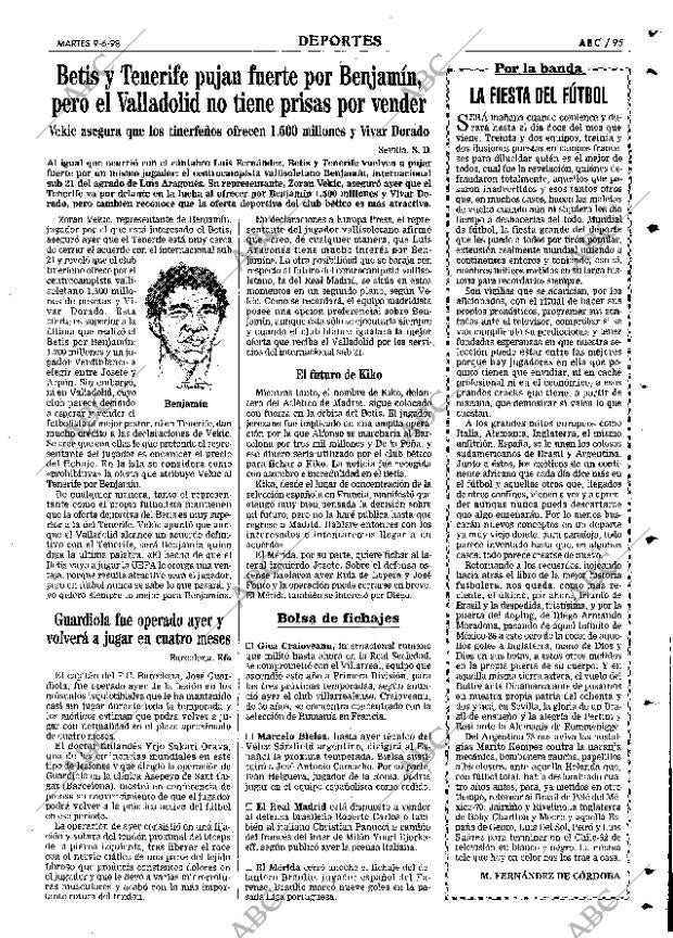 ABC SEVILLA 09-06-1998 página 95