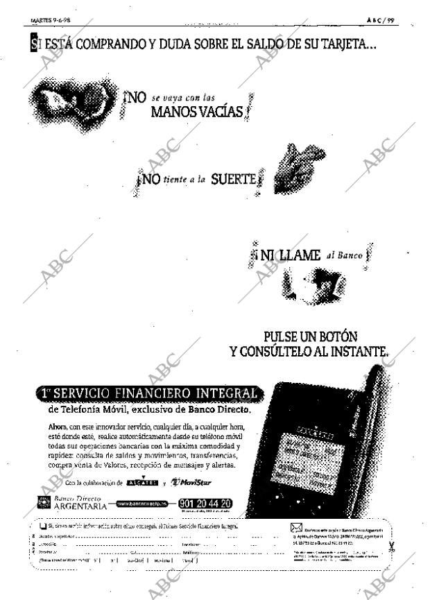 ABC SEVILLA 09-06-1998 página 99