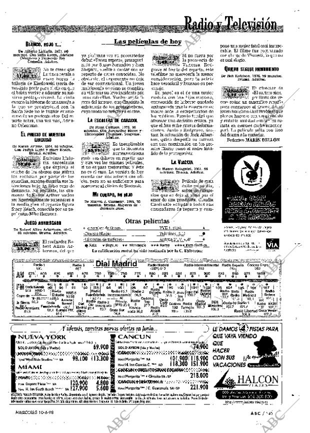 ABC MADRID 10-06-1998 página 141