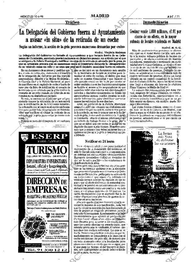 ABC MADRID 10-06-1998 página 71