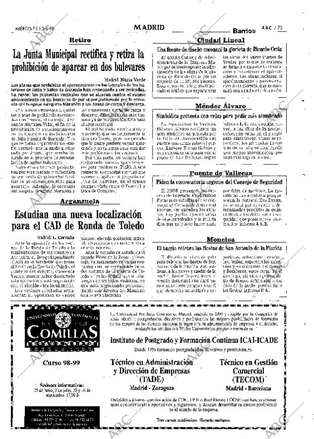 ABC MADRID 10-06-1998 página 75