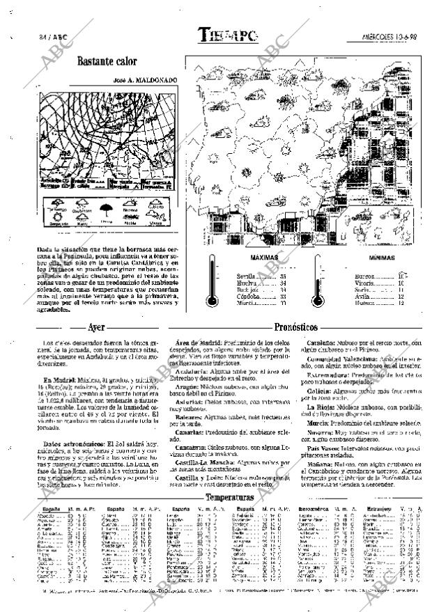 ABC MADRID 10-06-1998 página 84